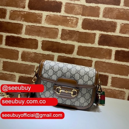 Gucci Beige Replicas Horsebit 1955 mini aaa bag