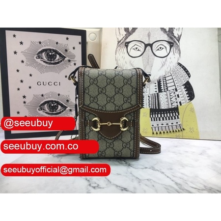 Replica Gucci Brown Gucci Horsebit 1955 mini 625615 bag