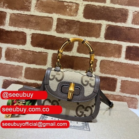 Best Replica Gucci Mini jumbo GG bag 686864 Bamboo