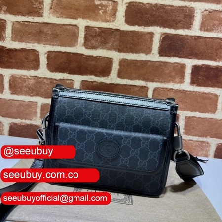 Designer Gucci Replica Messenger 674164 bag with Interlocking G