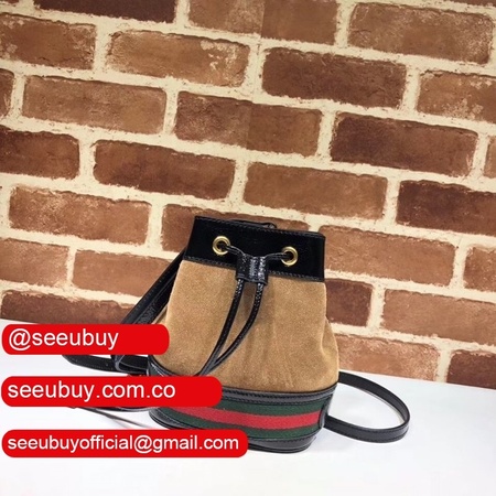 Gucci 550620 High Quality GG Supreme Ophidia Mini Bucket Bag