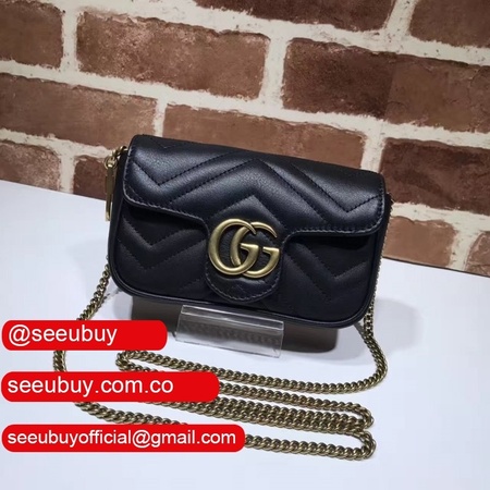 Gucci Marmont Fashion Mini Chevron bag 476433