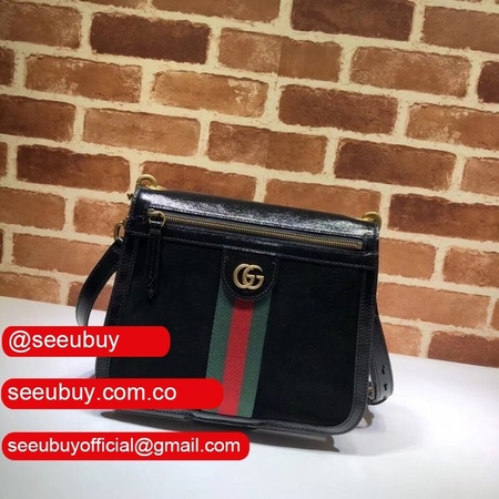 Top Quality Gucci Replicas Ophidia GG Supreme Saddle 523658 Bag