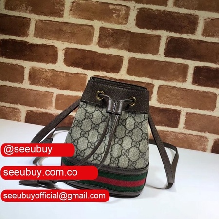 AAA+ Gucci Replica GG Supreme Ophidia Mini Bucket 550620 Bag