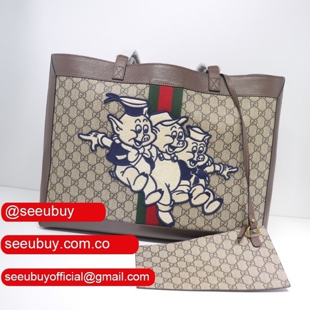 Gucci 547947 AAA+ Disney X Soft GG Supreme Medium Ophidia Tote