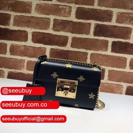 Fashion Replica Gucci 432182 Padlock small GG shoulder bag