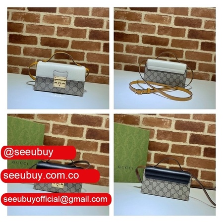 Gucci Replica 7 Star 652683 Padlock mini bag GG Supreme Cheap