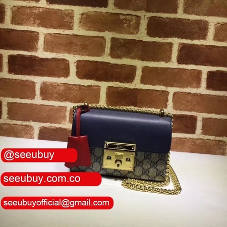 High Quality Gucci Replicas Padlock small GG shoulder 409487 bag