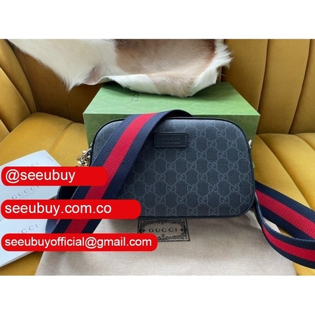 Knockoff Gucci GG Blue shoulder 574886 Messengers Mens bag