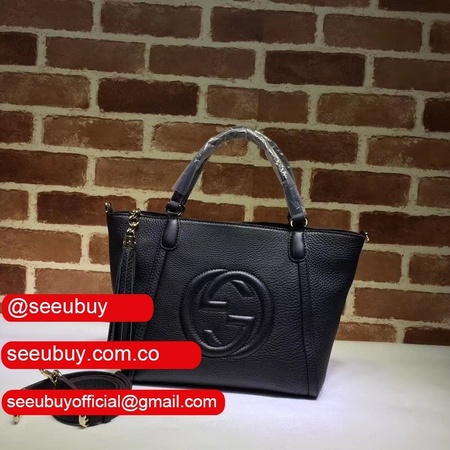 Luxury Gucci Replica Soho leather shoulder 369176 bag