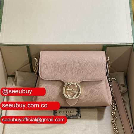 Replica Gucci 607720 Women Crossbody Pink 7 Star Shoulder Bag