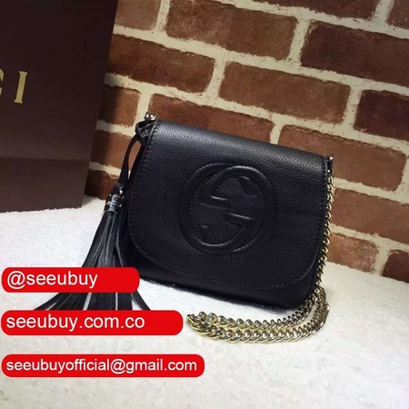 Replica Gucci AAA+ Soho 323190 Leather Disco Chain Shoulder Bag