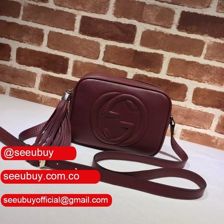 AAA+ Gucci Replicas Soho small leather disco 308364 bag