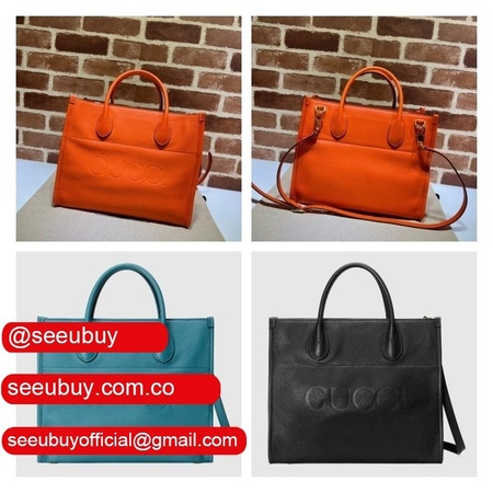 Perfect Gucci Copy Small tote with Gucci logo 674822 leather