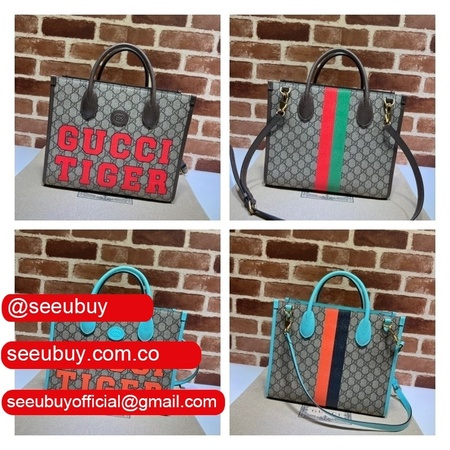 Top Quality Gucci Men Replicas 659983 GG small tote bag in GG Supreme