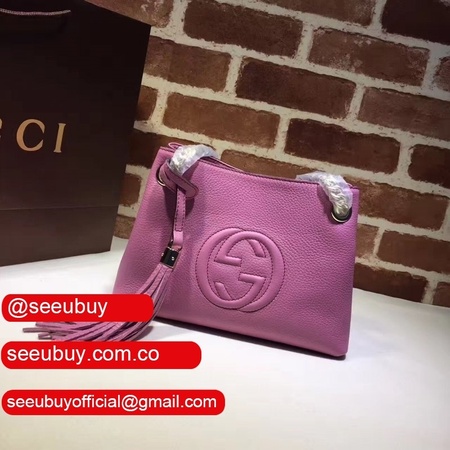 Top Quality Gucci Soho Leather Chain Strap Shoulder 387043 Bag