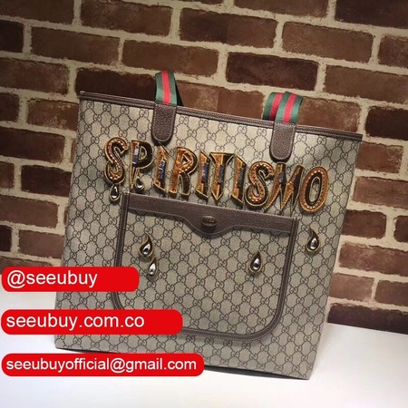 Gucci Fake 517419 GG Supreme tote bags