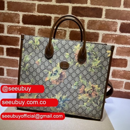 Gucci Highest Quality Replica 674148 Medium tote with carnation print