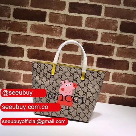 Gucci Top Quality 410812 GG Supreme Ranch Children's Tote