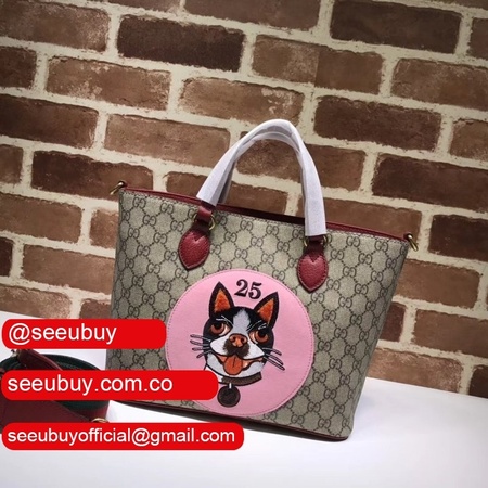 UK Gucci AAA+ 473887 GG Supreme bees tote