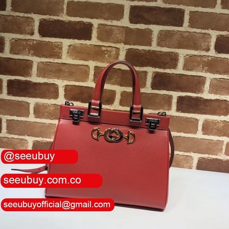 High Quality Leather Gucci 569712 Zumi Small Top Handle Replica Bag