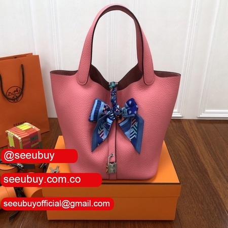 Found Replica Pink Hermes Picotin Lock bags online