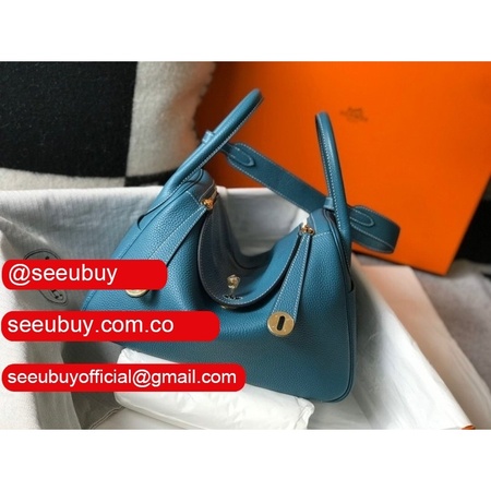 Hermes Replica Blue Lindy 26cm Bags Sale Outlet Online