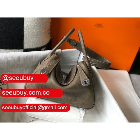 Replica Grey Hermes Lindy 26cm Bags Sale Outlet Online