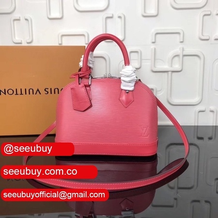 m40301 supreme red best fake handbag shoulder