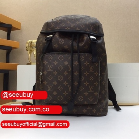 replica monogram macassar zack backpack brown m43422