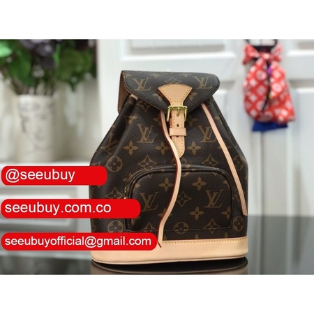 replica monogram canvas backpack m51137 daypack