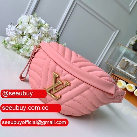 best m53750 new wave bumbag pink leather