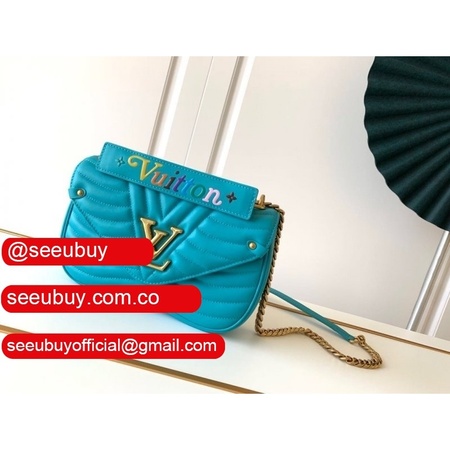 fakes aaa+ new wave bag mm shoulder malibu m51946 blue