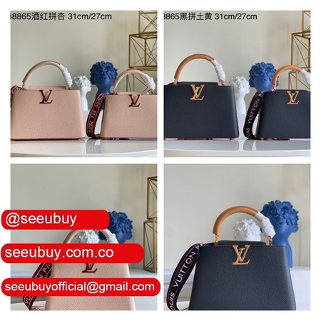 top quality replica capucines taurillon leather m48865 bags