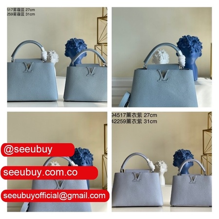 best quality replicas capucines m94517/m42259 mm taurillon bag