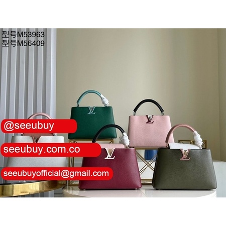 wholesale replicas m53963/m56409 capucines mm taurillon leather