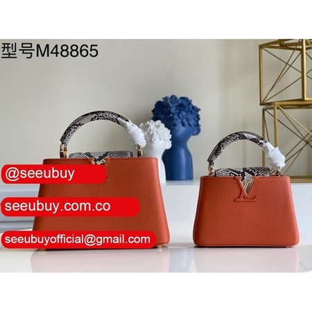 designer 1:1 replica m48865 capucines bags