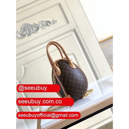 replica egg monogram canvas m44587 nicolas ghesquiere bags