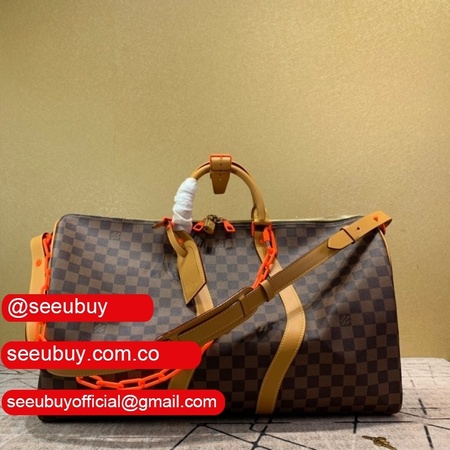 cheap monogram canvas keepall bandouliere 50