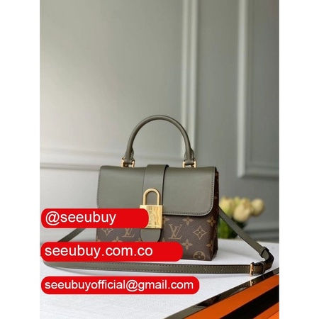 locky bb monogram canvas green m44797 aaa+ bag