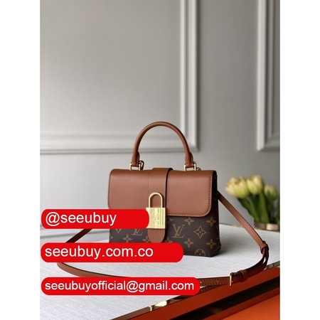 locky bb monogram caramel m44654 replica bag