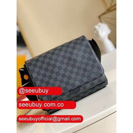 replica messenger n40418 damier graphite