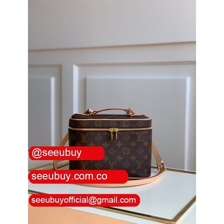 7 star replica nice bb monogram canvas m42265 brown