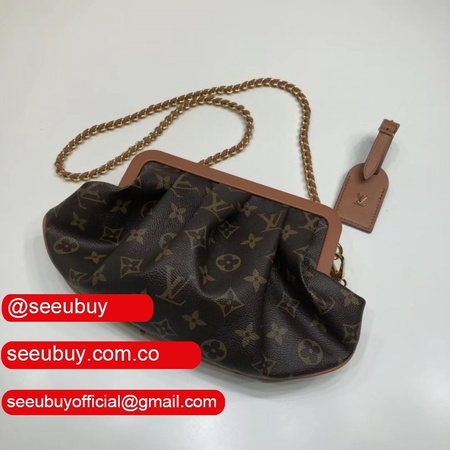 boursicot ew monogram in brown fake m45229 bag