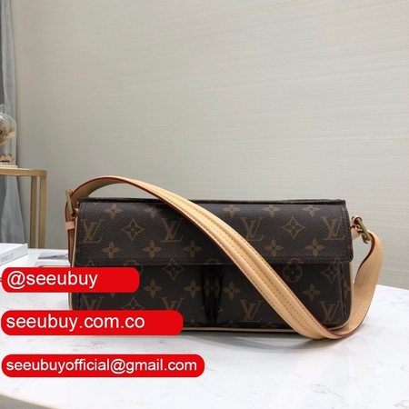 top quality replica monogram canvas shoulder m45467 bag