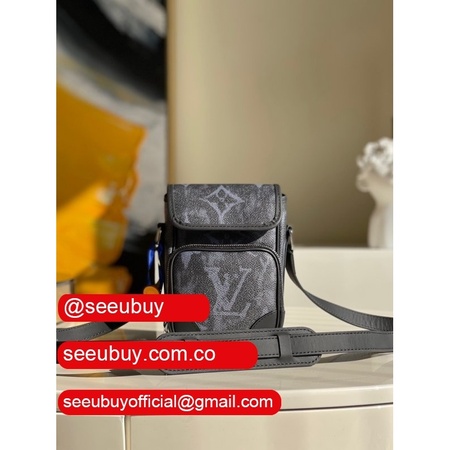 replica m45650 nano amazon messenger monogram other in black