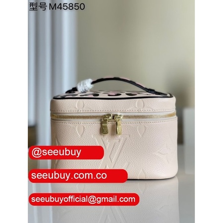 top quality nice monogram empreinte leather m45850 beige