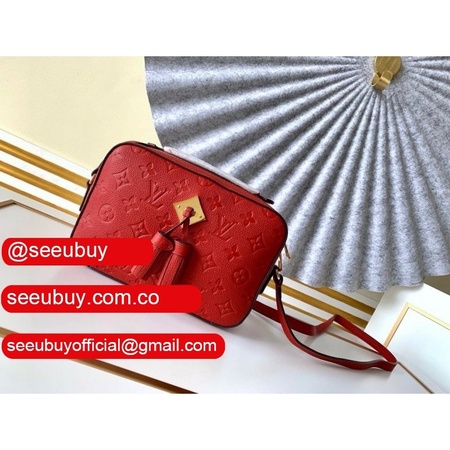 top quality monogram saintonge m44593 red shoulder bag