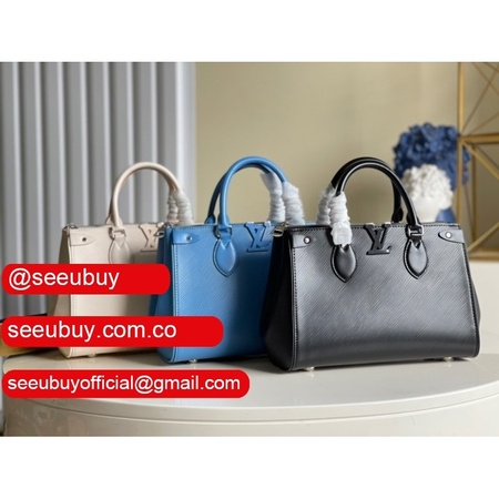 best m57680/m57681 grenelle tote pm epi leather bag