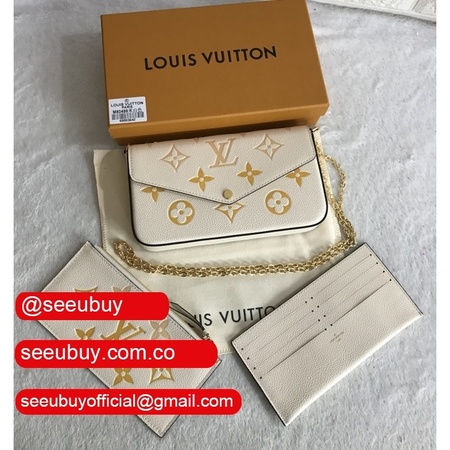 replica s m80498 pochette felicie cuir monogram empreinte